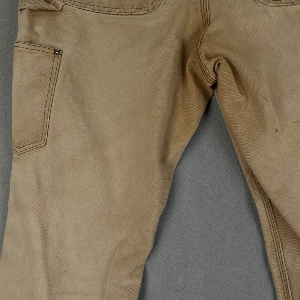 Carhartt Tan Brown Cargo Work Pants - Picture 7 of 16